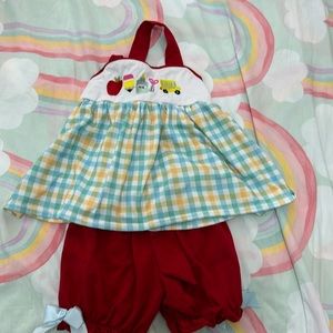 Toddler back to school outfit